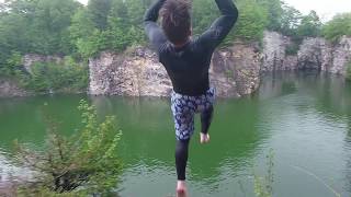 East Vs West ep.1 Vermont Cliff Jumping