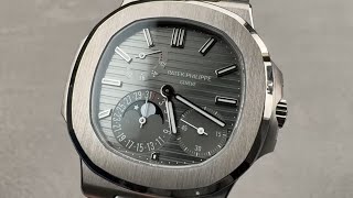 Patek Philippe Nautilus Moonphase 5712 (5712G-001) Patek Philippe Watch Review