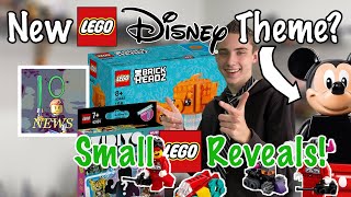 NEW LEGO Disney Theme This Fall?! [LEGO Vidiyo and Brickheadz Pets Revealed]