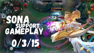 SONA SUPPORT AGAINST BRAUM | LEAGUEOFLEGENDSWILDRIFT