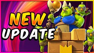 BEATING the NEW CLASH ROYALE UPDATE!