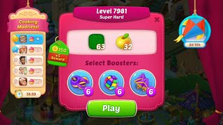 Homescapes super hard level 7981 - 7990: Level Walkthrough