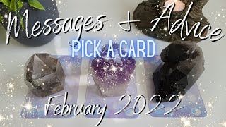 🔮 FEBRUARY 2022 🔮 Messages, Predictions & Advice ✨ Pick a Card Tarot Reading #tarot #predictions