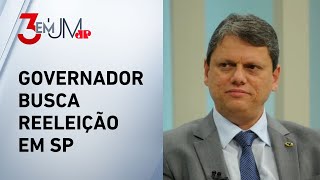 Tarcísio volta a negar candidatura à Presidência em 2026