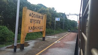 16345 NETRAVATI EXPRESS departs from Kasaragod | INDIAN RAILWAYS | Trains