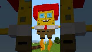 SpongeBob!!! #minecraft #spongebobminecraft