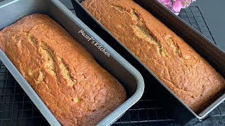 Easy Banana Cake Recipe//How To Make A Delicious Banana Cake//@MasofsKitchen