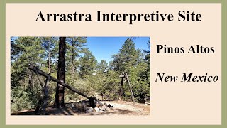 Arrastra Interpretive Site. Pinos Altos, New Mexico