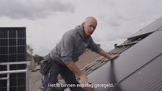 Energiezuinig wonen door zonnepanelen van Breman