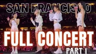 230812 BLACKPINK - Full rain concert 1 of 10 PV HYLT _ Pretty Savage live Metlife Fancam(4K_60FPS)