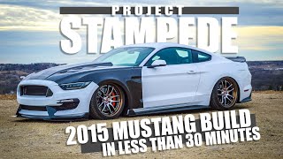 Project STAMPEDE: 2015 Ford Mustang Build