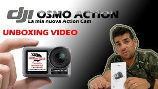 DJI OSMO ACTION la mia nuova Action Cam UNBOXING