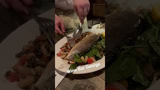 Why Food Lovers Are Raving About the Grilled Sea Bass at Wine Bar George