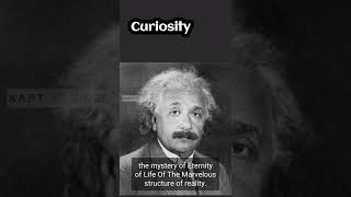 Albert Einstein's Quotes Curiosity #curiosity