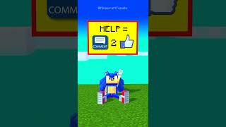 SONIC Rage Control Run Challenge VS Skibidi Magnet - Funny Minecraft Animation #fypシ #bones #sonic