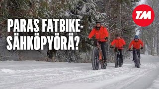 TM:n vertailussa kolme sähkö-fatbikea