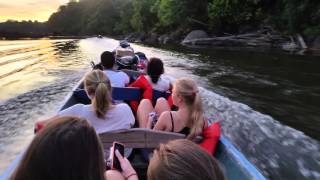 Boot trip on the upper Suriname river