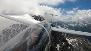 Вместе на безмоторном планере между гор!   On a non powered glider 4k 60fps