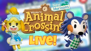 animal crossing new horizons LIVE Nintendo switch (giveaway)