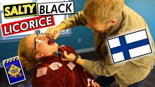 Americans Try Famous Finnish Candy for the First Time (Tyrkisk Peber Salmiakki)