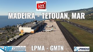 MADEIRA - TETOUAN, MAR | FLY DUBAI I Flt# FDB1006 | GCC Virtual | PMDG737-900 | MSFS2020