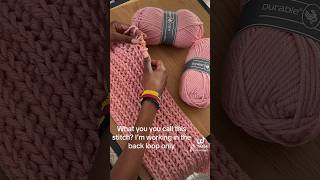 Beautiful knit like crochet stitch #häkeln #crochet #howtocrochet