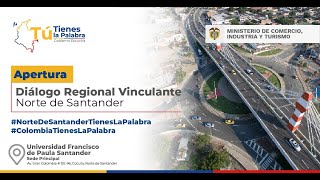 Apertura Diálogo Regional Vinculante Norte de Santander