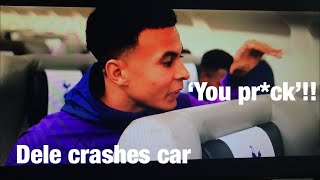 Dele Alli explains how his teammate crashed his car