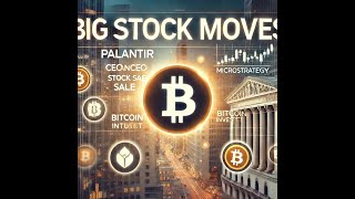 🚨 Big Stock Moves! Palantir Sells & MicroStrategy Bets on Bitcoin 💰📈