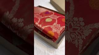 Pure Banarasi Katan Silk Saree Handloom Made 7524931212 #bridalsarees #youtubeshorts #trend #shorts