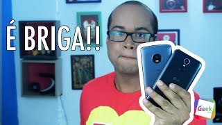 ÉH BRIGA!! Moto G5 Plus vs LG K10 Novo