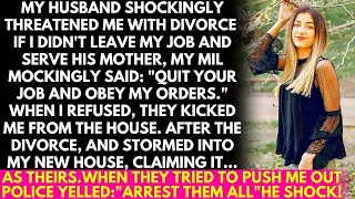 My husband shockingly threatened divorce unless I quit my job for his mom; MIL: obey orders!