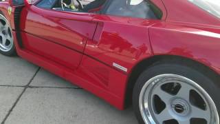 Ferrari F40 cars and coffee San Francisco 1-28-17