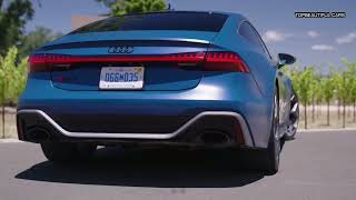 2024 Audi RS 7 Sportback performance-Ascari Blue Matt-Exterior Interior and Drive