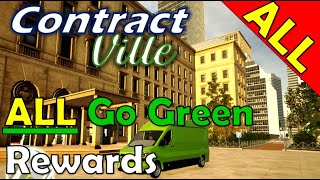 ALL Go Green Rewards in ContractVille and HOW and When You Can Get Them