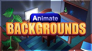 How to Make Backgrounds for Your Animations | Adobe Animate Tutorial