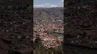 Cusco vista de cima - Cristo Branco