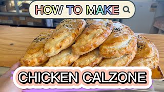 How to make Chicken Mushroom Calzone ?