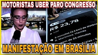 MOTORISTAS UBER PARO BRASILIA #uber #99pop #indrive