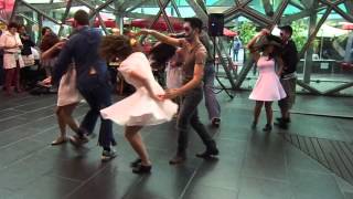 TSF Zouk Zombie Routine at Fed Square 10th Anniversary