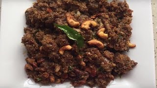 How To Make Mutton Fry/ Mutton Sukka/ Mutton Varuval