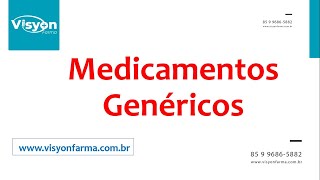 Medicamentos Genéricos