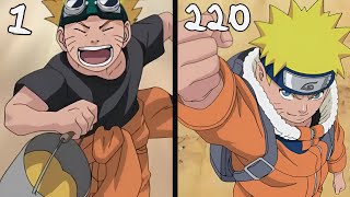 1 Second from 220 Episodes of Naruto