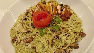 Cooking Show "My Pasta Tonight‼️برنامج الطبخ "معكرونة البيستو الليلة"‼️#asmr #viral #livestream