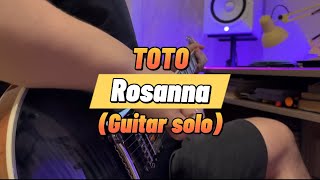 Toto - Rosanna (guitar solo)