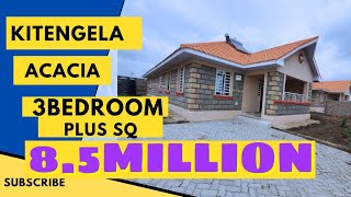 Best For Elderly | 3BEDROOM + SQ | FORSALE 8.5MILLION | ACACIA KITENGELA