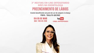 Preenchimento de lábios - Profa Thallita Queiroz