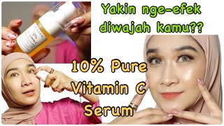 SERUM VITAMIN C, PURE VITAMIN C SKINTIFIK || syavana mameh