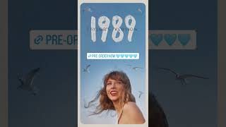 1989 Taylor's version #music #swift #taylorswift #theerastour 💙🕰️💙