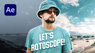 КАК убрать ФОН на видео? AFTER EFFECTS + ROTO BRUSH 2.0